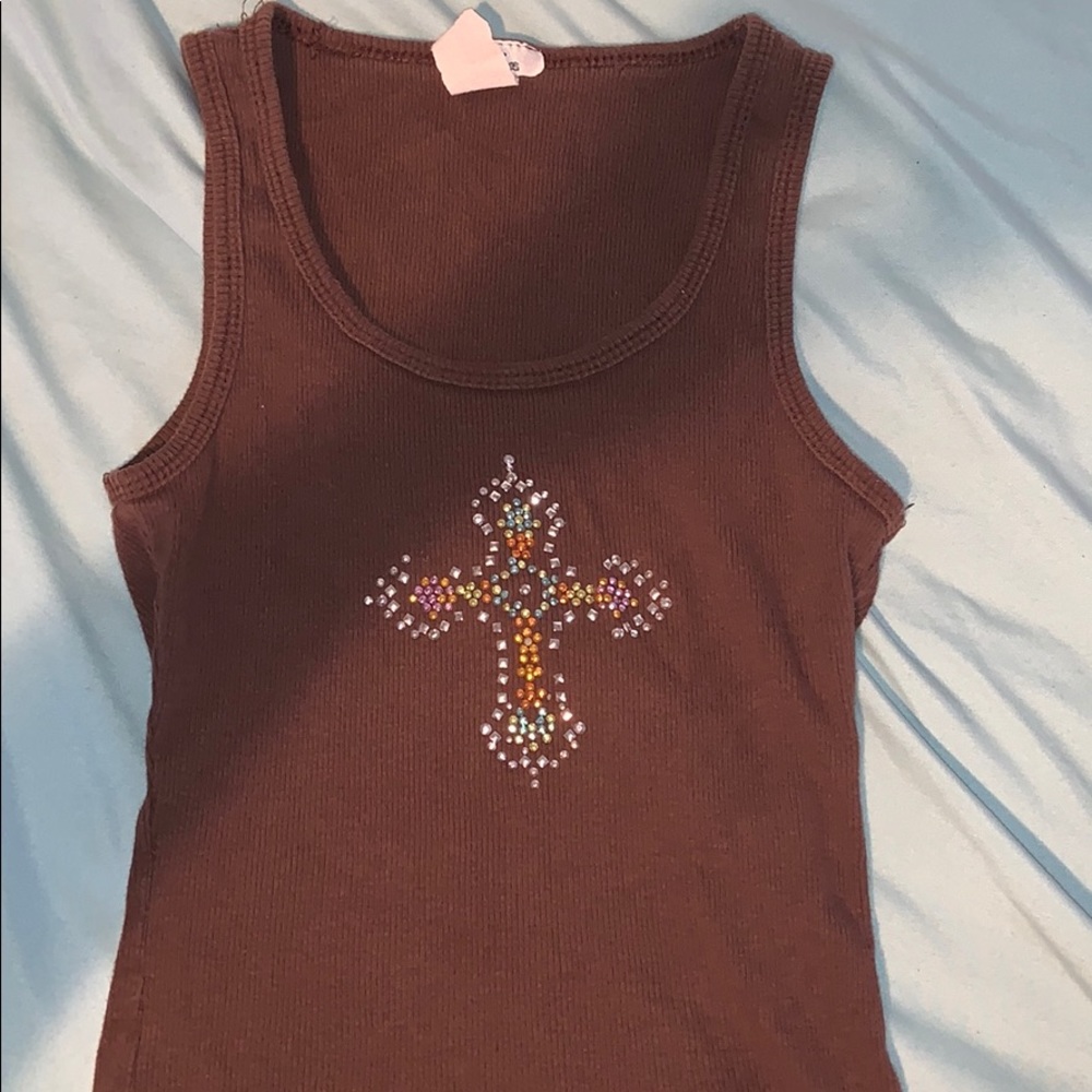 Cross Tank Top